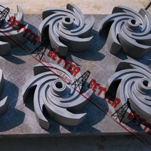 BETTER High Chrome Impeller Hard Iron, 304ss, 316ss Open and Semi-open style for Mission Centrifugal Pump