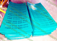 Polyurethane Screen Panel Shale Shaker Screens Yellow Red Green Blue Color for different working temperature