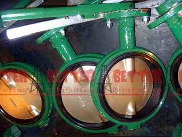 DEMCO Butterfly Valves NE-C NE-I NE-D Type CI DI BODY 416SS STEM BUNA-N SEAT BRONZE DISC