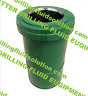 Southwest Mud Pump Grayloy Liner high chrome premium liner green color hrc65 F/BOMCO F-1600/F-1300 Triplex Mud Pump
