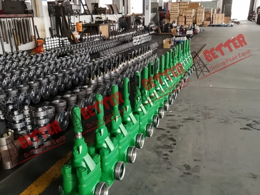 BETTER Demco DM Type Mud Gate Valve Equiv to MUDKING style 2", 4"×3", 5"×4”