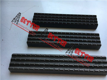 Tong dies slip inserts  1/2"x 1 1/4"x 5 7/8" black phosphating alloy steel made API 7K standard  tooth type