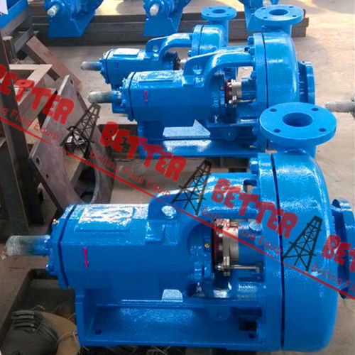 BETTER Mission Magnum 3x2x13 Oilfield Centrifugal Sludge Pump Complete w/Mechanical Seal Blue Painting