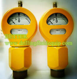 CAMERON TYPE D and F Mud Pressure Gauge Salt Water Gas or Standard API 16C  Alloy Steel
