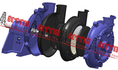 Woman Centrifugal Slurry Pump Replacment Spare Parts Impeller Cover Plate Frame Plate High Chrome A05 Polyurethane