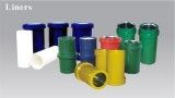 Soilmec 8T-650 Triplex Mud Pump Parts Bimetal Liner Green Color Upgrade for Fluid End
